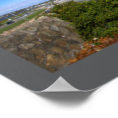 Rhode Island Beach Waterscape Poster (Ecke)