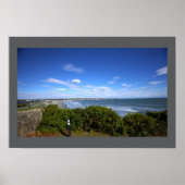 Rhode Island Beach Waterscape Poster (Vorne)