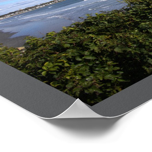 Rhode Island Beach Waterscape Poster (Ecke)