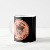 Rhode Island Biker Royalty Kaffeetasse (Vorderseite Links)