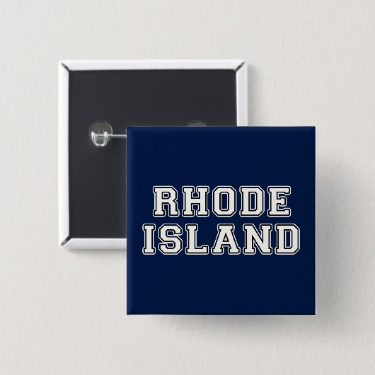 Rhode Island Button (Vorne & Hinten)
