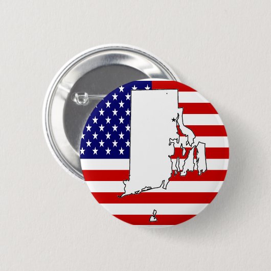 RHODE ISLAND BUTTON (Vorne & Hinten)