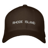 Rhode Island Cap Bestickte Kappe (Vorderseite)