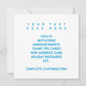 Rhode Island Chillout Einladung (Rückseite)