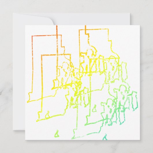 Rhode Island Chillout Einladung (Vorderseite)