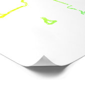Rhode Island Chillout Poster (Ecke)