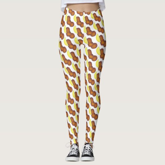 Rhode Island Clam Cakes Friends Clamcakes RI Leggings (Vorderseite)
