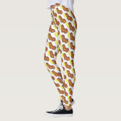 Rhode Island Clam Cakes Friends Clamcakes RI Leggings (Links)