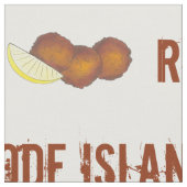 Rhode Island Clam Cakes Friends Clamcakes RI Stoff (Nahaufnahme)