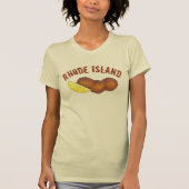 Rhode Island Clam Cakes Friends Clamcakes RI T-Shirt (Vorderseite)