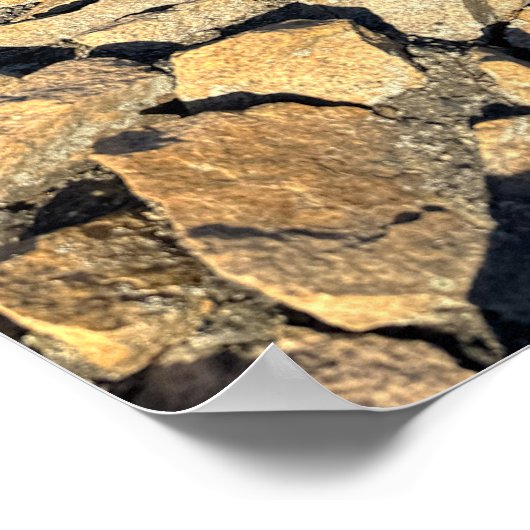 Rhode Island Cliff Walk Poster (Ecke)