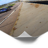 Rhode Island Cliff Walk Poster (Ecke)