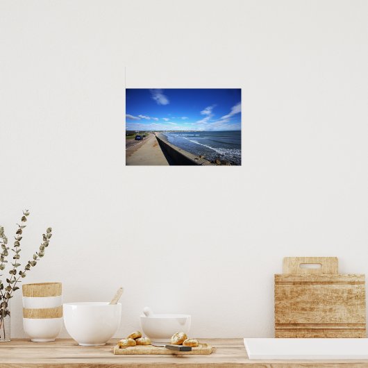 Rhode Island Cliff Walk Poster (Küche)