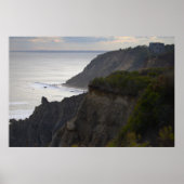 Rhode Island Cliffside Waterscape Poster (Vorne)