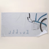 Rhode Island Coastal Cruiser Bike Beach Towel Strandtuch (Vorderseite)