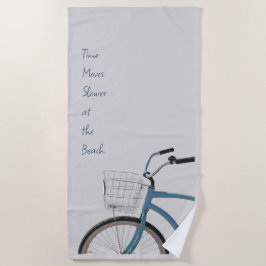 Rhode Island Coastal Cruiser Bike Beach Towel Strandtuch