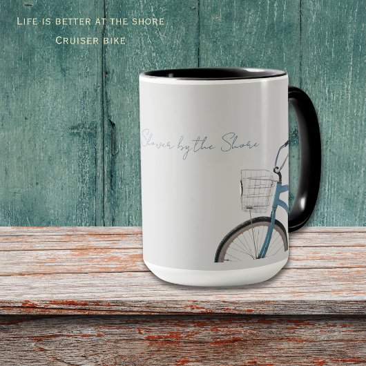 Rhode Island Coastal Cruiser Bike Mug Tasse