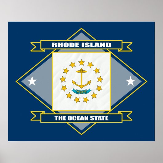 Rhode Island Diamond Poster (Vorne)