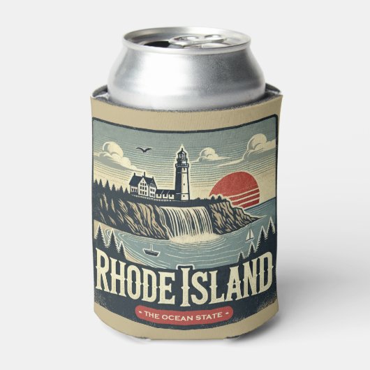 Rhode Island Dosenkühler (Kanne Vorderseite)