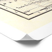 Rhode Island Eisenbahnkarte 1875 Poster (Ecke)