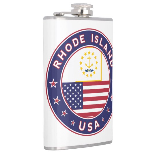 Rhode Island Flachmann (Rechts)