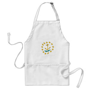 Rhode Island Flag Apron Schürze