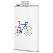 Rhode Island Flag Cycling Flachmann (Links)