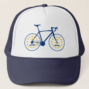 Rhode Island Flag Cycling Truckerkappe