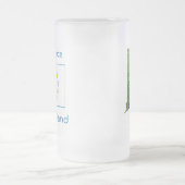 Rhode Island Flag Karte Stadt Tasse (Mittel)