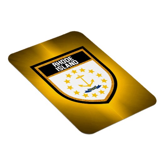 Rhode Island Flag Magnet (Rechte Seite)