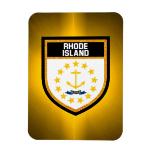 Rhode Island Flag Magnet