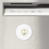 Rhode Island Flag Magnet (In Situ (Geschirrspüler))