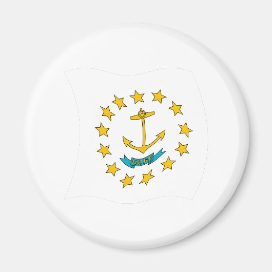 Rhode Island Flag Magnet (Vorne)