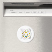 Rhode Island Flag Magnet (In Situ (Geschirrspüler))