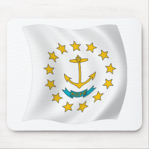 Rhode Island Flag Mauspad