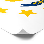 Rhode Island Flag Poster (Ecke)