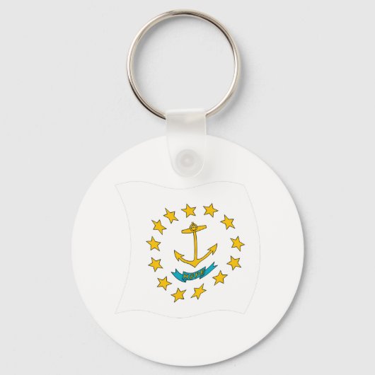 Rhode Island Flag Schlüsselanhänger (Vorderseite)