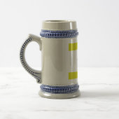 Rhode Island-Flagge Bierglas (Links)