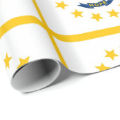 Rhode Island-Flagge Geschenkpapier (Rolleneckpunkt)