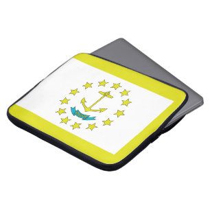 Rhode Island-Flagge Laptopschutzhülle
