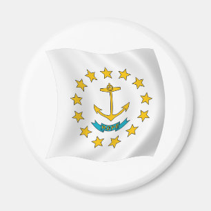 Rhode Island Flagge Magnet
