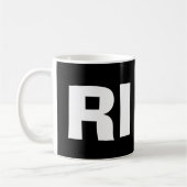 Rhode Island * Flaggen-Tasse Kaffeetasse (Links)