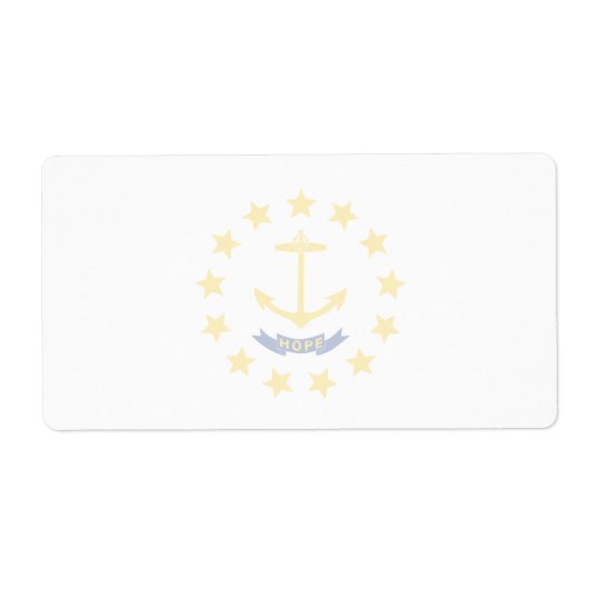 Rhode Island Flaggenkennzeichnung (Vorne)