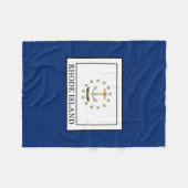 Rhode Island Fleecedecke (Vorderseite (Horizontal))