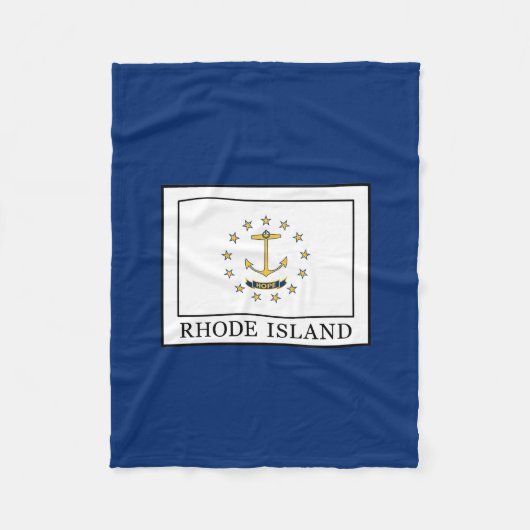 Rhode Island Fleecedecke (Vorderseite)
