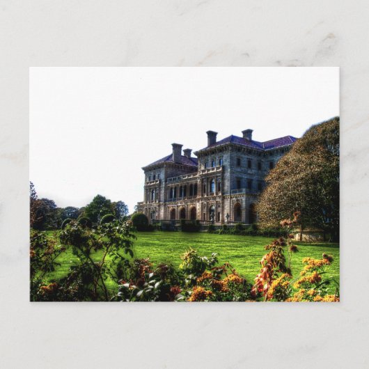 Rhode Island, Foto von Newport Mansions Postkarte (Vorderseite)