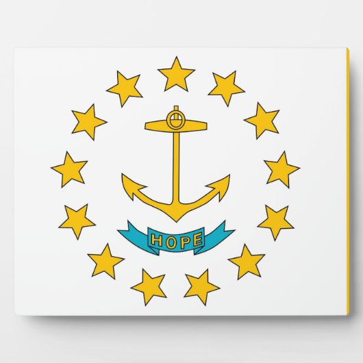 Rhode Island Fotoplatte (Vorderseite)