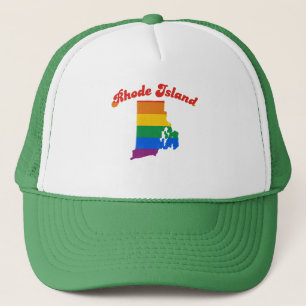 RHODE ISLAND GAY PRIDE TRUCKERKAPPE