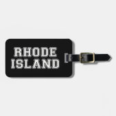 Rhode Island Gepäckanhänger (Vorderseite horizontal)