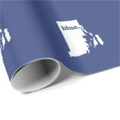 Rhode Island Geschenkpapier (Rolleneckpunkt)